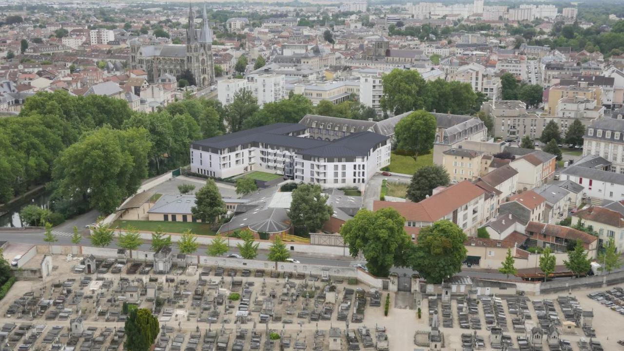 Domitys La Clef Des Arts Aparthotel Châlons-en-Champagne Exteriör bild